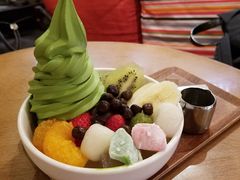 生果抹茶雪糕白玉馅蜜-VIA TOKYO