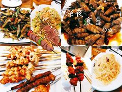 -二红烧烤排骨串(麦岛店)