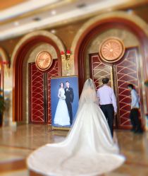 点击看大图 -艾米丽婚纱礼服