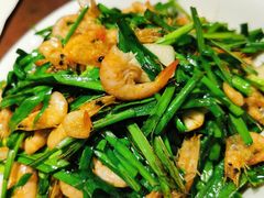 韭菜炒河虾-新侨小馆(东直门北小街店)