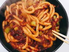 酱香牛肉炒米粉-传说中的新疆炒米粉(汇品坊美食城店)