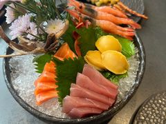 刺身拼盘不限量-稻早料理美术馆(城阳店)