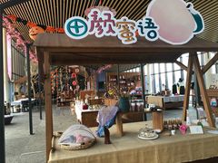 -田园东方蜜桃村的田野营地