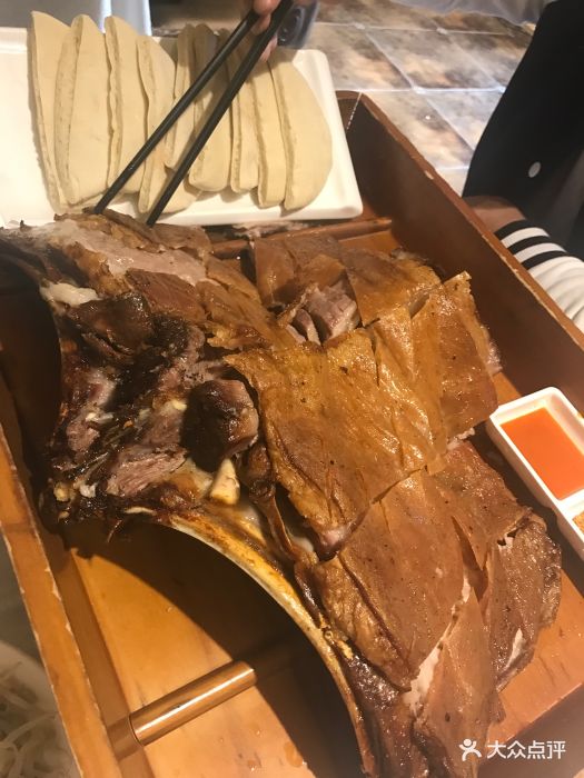 九十九顶毡房(清河店)烤羊背图片 - 第12张