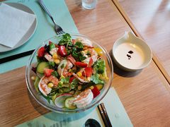 脆甜海虾鲜果青蔬沙拉-幸薈飯堂