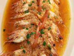 蒜蓉开背虾-河畔春天时尚餐厅