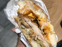 脏脏芝士大虾鸡腿堡-肯德基(东四南大街店)