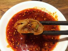 韭黄牛肉锅贴-海荣锅贴馆(五味十字店)