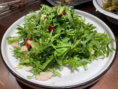 鲜桃仁苦菊-老兰家传统烧烤炒菜泡馍(小南门店)