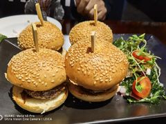 美式烧烤牛肉汉堡-bluefrog蓝蛙(悠唐购物中心店)