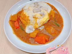 奶香鸡肉咖喱蛋包饭-CoCo壱番屋(久光百货店)