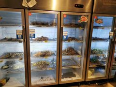 面包甜点陈列柜-长药唐师乐山油炸(石人直营店)