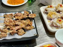 炸牛肉串-大华海鲜烤串