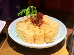香炸腐皮-左庭右院鲜牛肉火锅(新梅广场店)