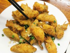 椒盐水电鱼-老杨饭店(万科里店)