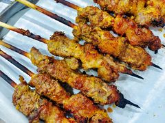 羊肉串-中国新疆艾力巴巴烧烤(银湾居店)