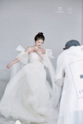 -桃子造型婚纱礼服(凤起广场店)