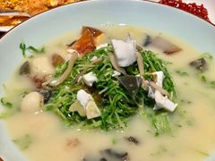 金银蛋煮西洋菜-金鸭季·北京烤鸭(深业上城店)