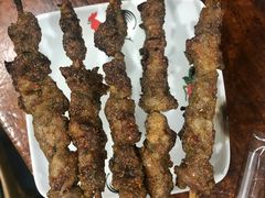 烤羊肉串-大院涮烤·东北经典老味烧烤·铜锅涮肉(江南东路店)