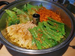 汽锅时蔬-醉得意·山茶油炒土鸡(泰安万达店)