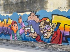 -槟城街头艺术街区