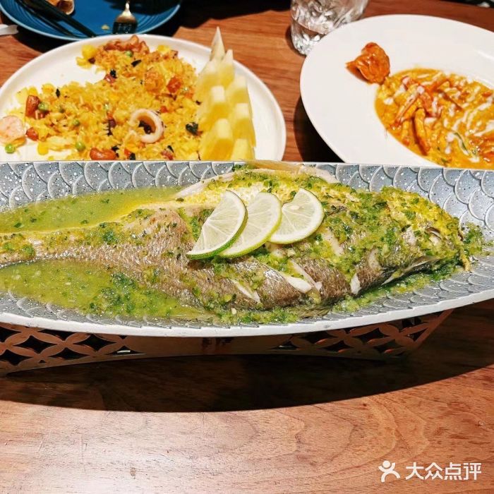 星叶·东南亚料理(宁波万象汇店)青柠檬蒸鱼图片