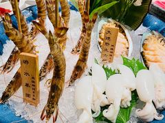 游水基围虾-ONE FULL 古董港式海鲜火锅