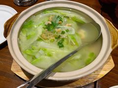 鸡汤煮四川儿菜-眉州东坡·熊猫主题餐厅(枫蓝店)