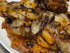 铁板梅花肉-四海蒸鲜蒸汽海鲜自助(北戴河店)