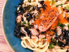 炙烤明太鱼籽虾仁拌面-里面·Noodlology(机电院店)