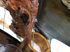 盐烤大虾-铁板诱惑法式铁板烧(大卫城店)