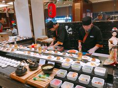 自助取餐区-东方红海鲜百汇(国际大厦店)