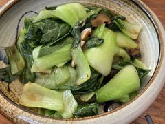 香菇油菜-汤河清真餐馆