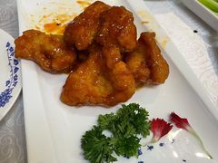 糖酸脆皮鸡-便宜坊烤鸭店(甜水园店)