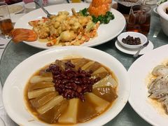 鲍汁扣三宝-猪肉婆·德景轩