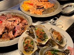 -广州万富希尔顿酒店·感趣自助餐厅·金秋蟹宴生蚝海鲜刺身烧烤