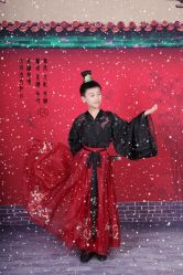 -后宫·古装汉服京剧儿童亲子全家福摄影