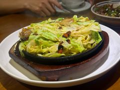 平锅手撕包菜-竹屋川菜(时代广场店)