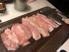 盐味猪颈肉-厚贞日式烤肉(龙之梦店)
