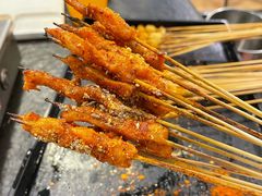 小肉串-長壹旋转烤吧 农家鸡火锅