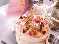 日式白桃淡奶油蛋糕-小苍兰风铃草蛋糕甜品(沈阳店)