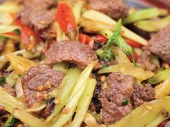芹菜炒牛肉-时间仓(湘江世纪城店)