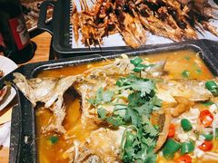 -路边摊小炉子烧烤