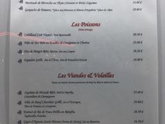 菜单-Restaurant De La Porte Guillaume