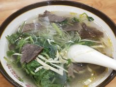 牛肉粉丝汤-小姜锅贴(凤凰街店)
