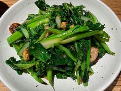 生炒广东菜心-潮粥荟·潮汕砂锅粥(朝阳大悦城店)