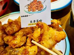-东来菜馆•手抓海鲜家常菜•海鲜锅贴(鸽子窝店)