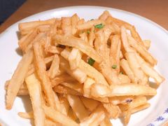 咸蛋黄炒茄子-吃饭皇帝大(解放西路店)