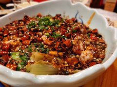 麻辣猪脑-丁记盐蘸牛肉·新杭菜(河东路店)
