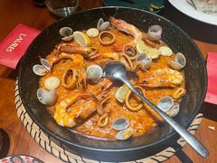 经典西班牙铁锅海鲜饭-Laures·月桂西班牙碳烤餐厅(十尚坊店)